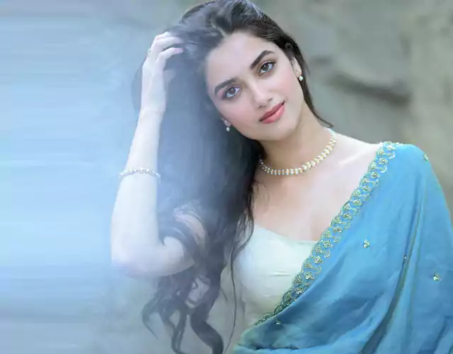 Bhagyashri Borse is a Vision in A Half Saree